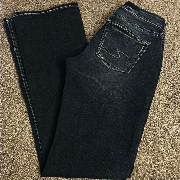 Womens Silver Suki Slim Boot Jeans - Picture 1 of 4